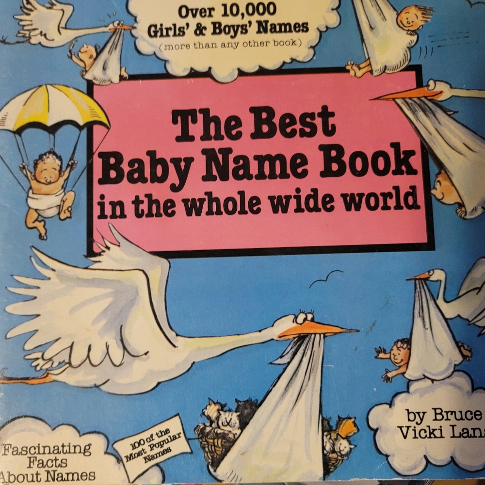 THE BEST BABY NAME BOOK- PAPERBACK